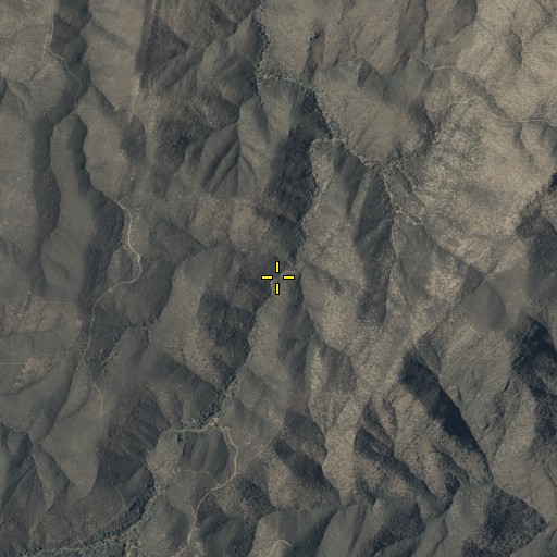 Aerial/Satellite Image of Peck Spring, AZ