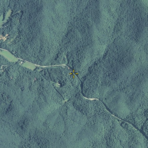 Aerial/Satellite Image of Dug Gap, GA