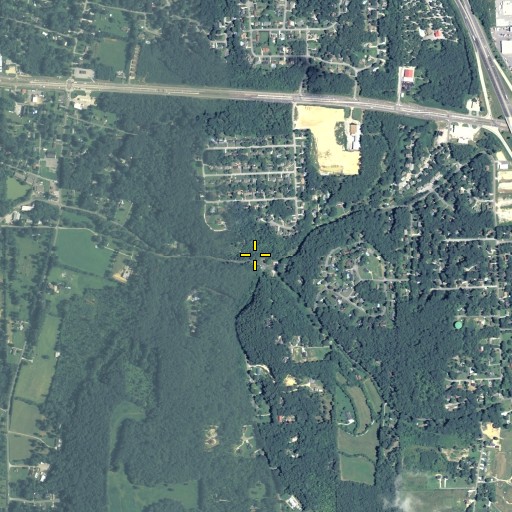 Aerial/Satellite Image of Ellis Spring, GA