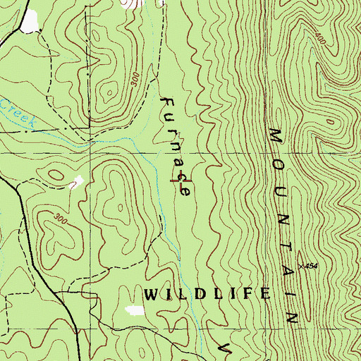 Topographic Map of Furnace Valley, GA