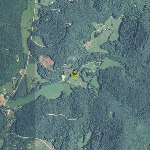 Aerial/Satellite Image of Laughter Branch, GA