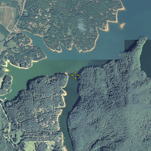 Aerial/Satellite Image of Low Creek, GA