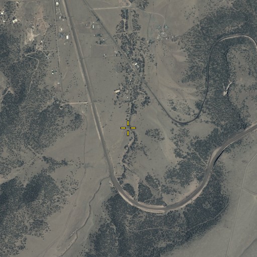Aerial/Satellite Image of Picnic Spring, AZ