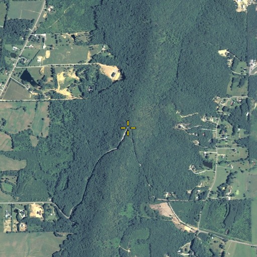 Aerial/Satellite Image of Nickajack Gap, GA