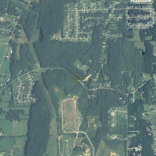 Aerial/Satellite Image of Poplar Spring, GA