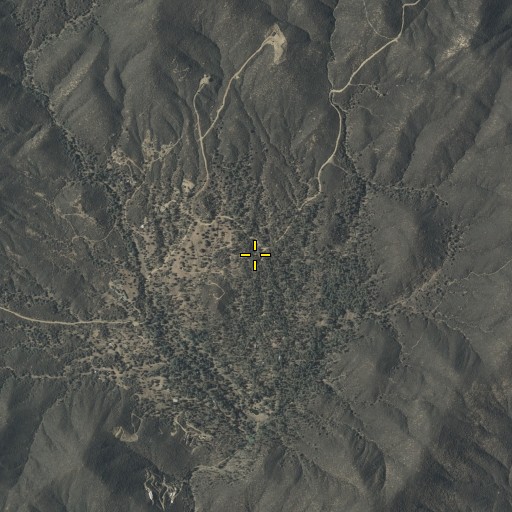 Aerial/Satellite Image of Pine Flat, AZ