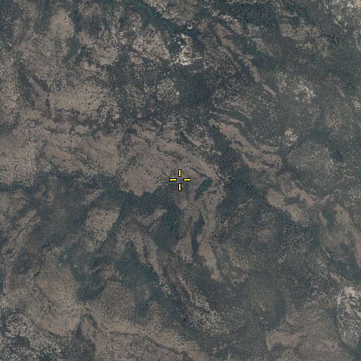 Aerial/Satellite Image of Corral Spring, AZ