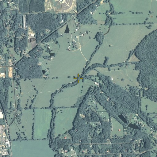 Aerial/Satellite Image of Rock Creek, GA