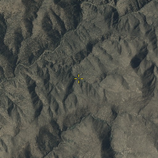 Aerial/Satellite Image of Pine Spring, AZ