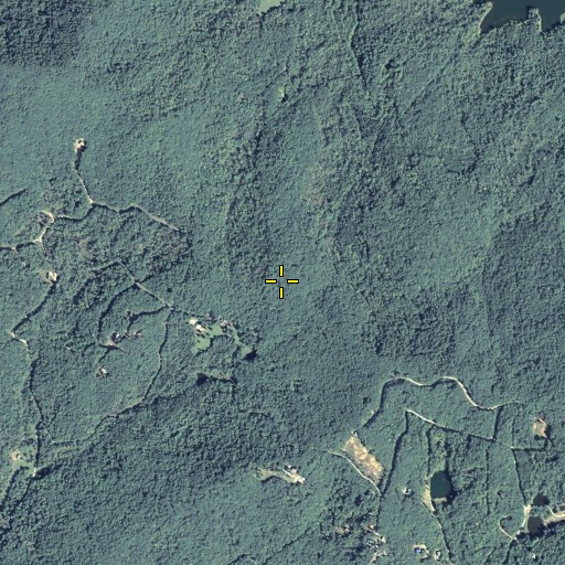 Aerial/Satellite Image of Mack Mountain, GA