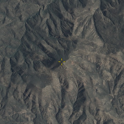 Aerial/Satellite Image of Pinto Peak, AZ