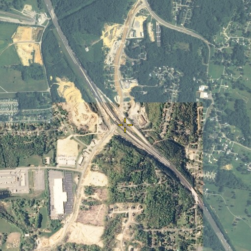 Aerial/Satellite Image of Interchange 142, GA