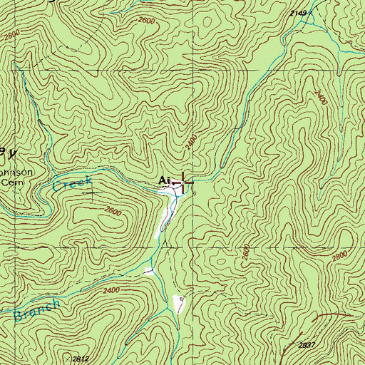 Topographic Map of Ai, GA