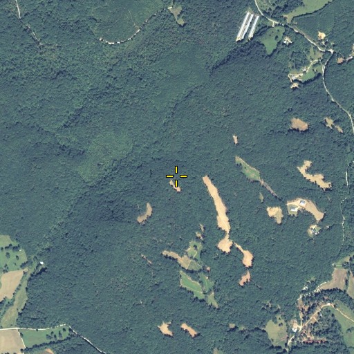 Aerial/Satellite Image of Alec Mountain, GA
