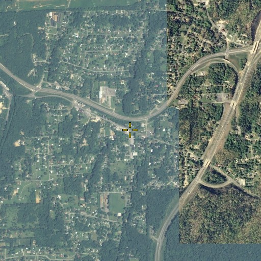 Aerial/Satellite Image of Fairview, GA