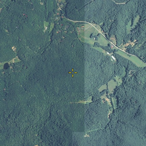 Aerial/Satellite Image of Jacks Mountain, GA
