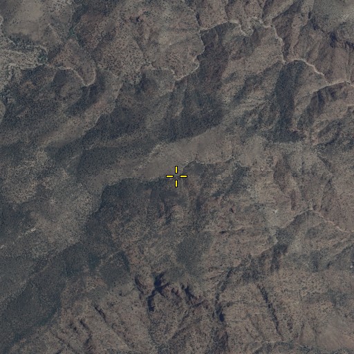 Aerial/Satellite Image of Quail Spring, AZ