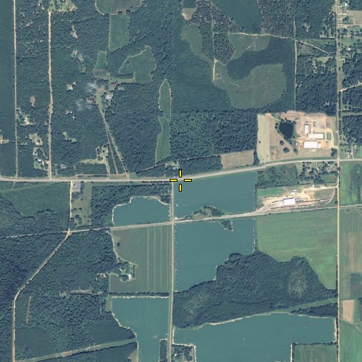 Aerial/Satellite Image of New Point, GA