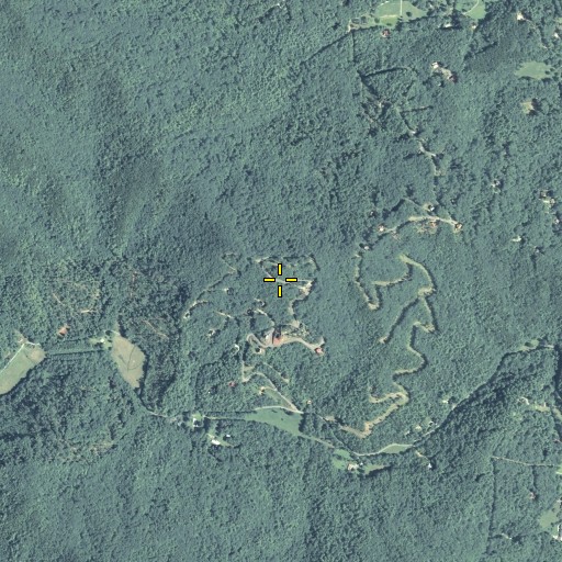 Aerial/Satellite Image of Stover Knob, GA