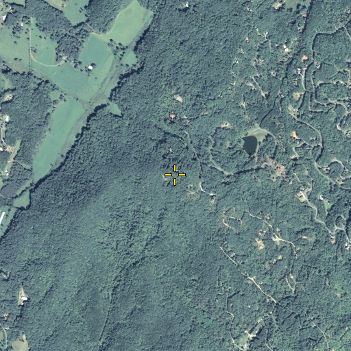 Aerial/Satellite Image of Trammel Mountain, GA