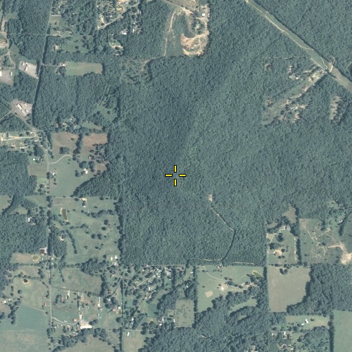 Aerial/Satellite Image of Walker Mountain, GA