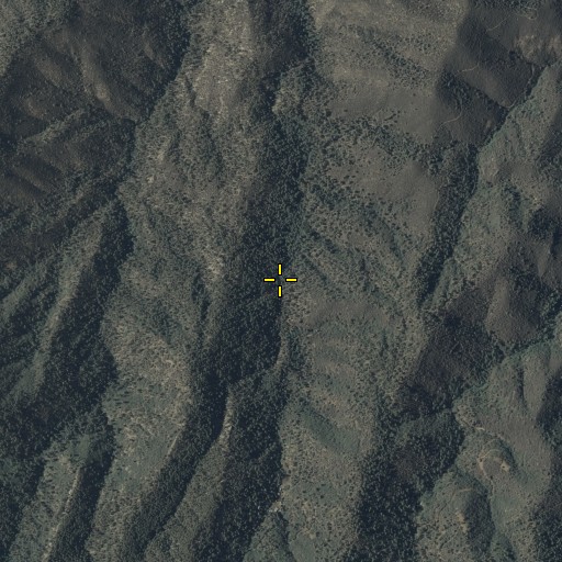 Aerial/Satellite Image of Rainbow Spring, AZ