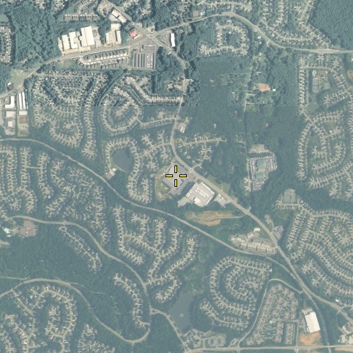Aerial/Satellite Image of Baker Elementary School, GA