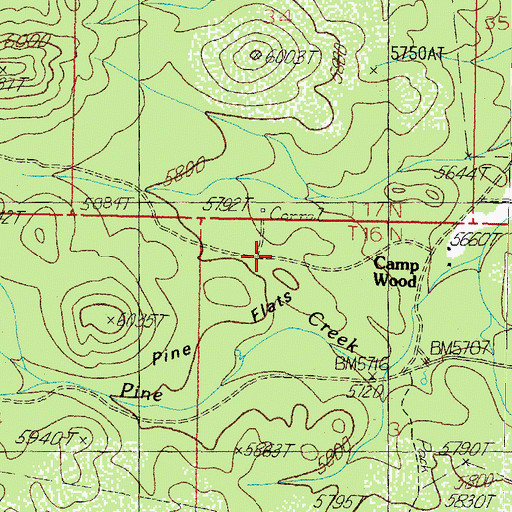 Topographic Map of Ranger Guard Station, AZ