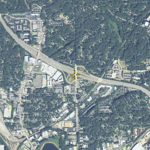Aerial/Satellite Image of Interchange 104, GA