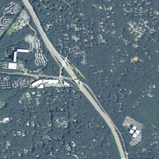 Aerial/Satellite Image of Interchange 108, GA