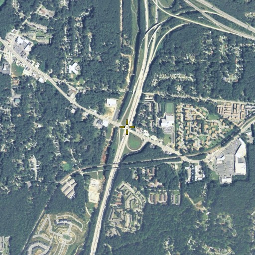 Aerial/Satellite Image of Interchange 6, GA