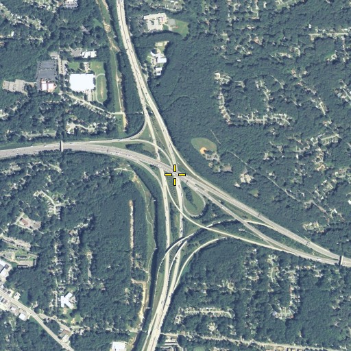 Aerial/Satellite Image of Interchange 7, GA