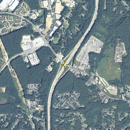 Aerial/Satellite Image of Interchange 8, GA