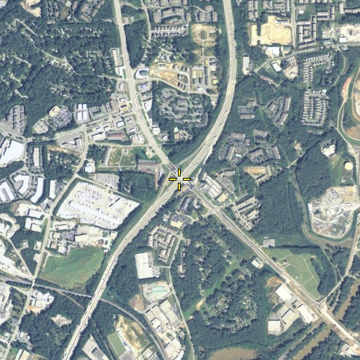 Aerial/Satellite Image of Interchange 10, GA