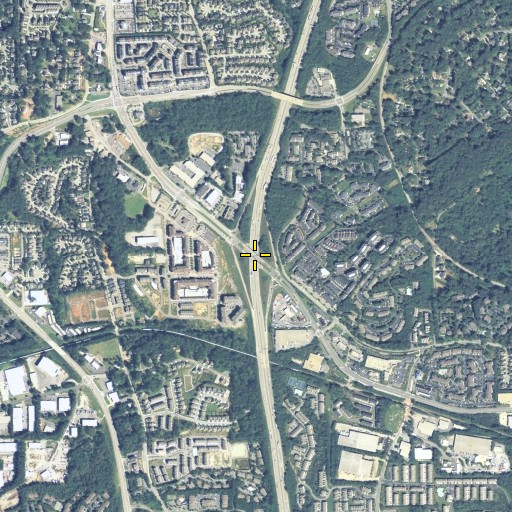 Aerial/Satellite Image of Interchange 11, GA