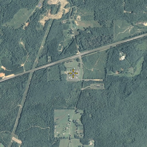 Aerial/Satellite Image of Kingston Elementary School, GA