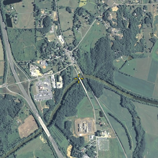 Aerial/Satellite Image of Resaca Ferry (historical), GA