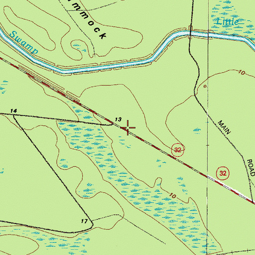 Topographic Map of Leicht (historical), GA