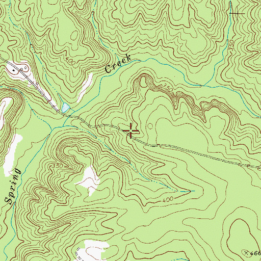 Topographic Map of Minor School (historical), GA