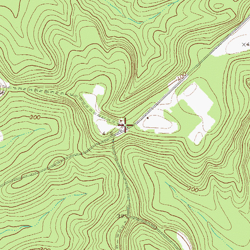 Topographic Map of Kemp School (historical), GA