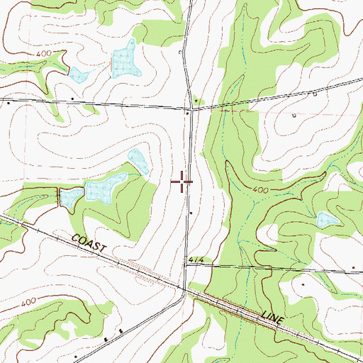 Topographic Map of Providence School (historical), GA