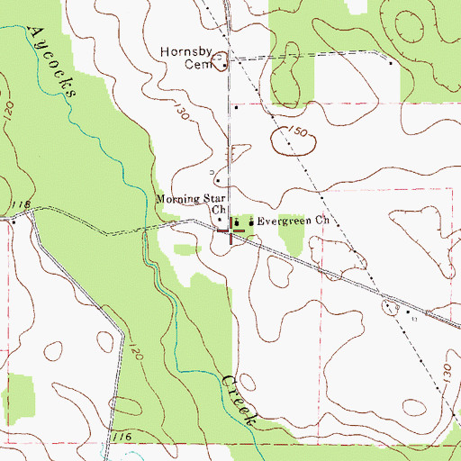 Topographic Map of Twilight (historical), GA