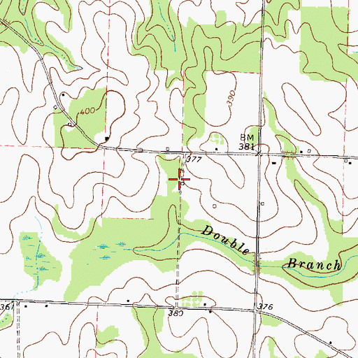 Topographic Map of Williams School (historical), GA