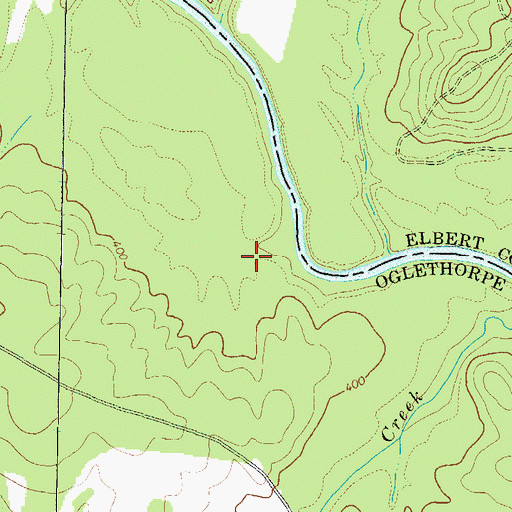 Topographic Map of Goose Pond (historical), GA