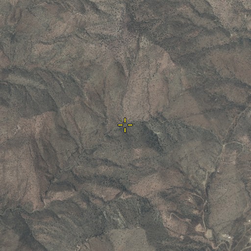 Aerial/Satellite Image of Rescue Spring, AZ