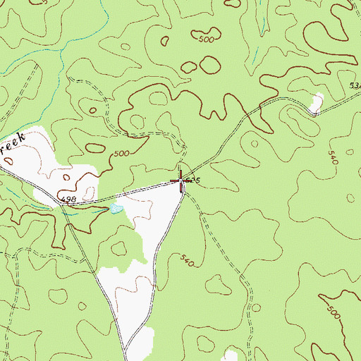 Topographic Map of Wise (historical), GA