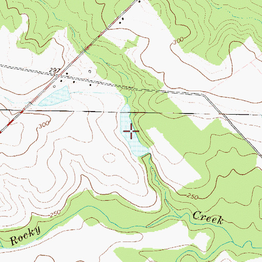 Topographic Map of Lord Lake, GA