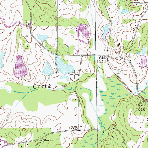 Topographic Map of Swins Lake Dam A, GA