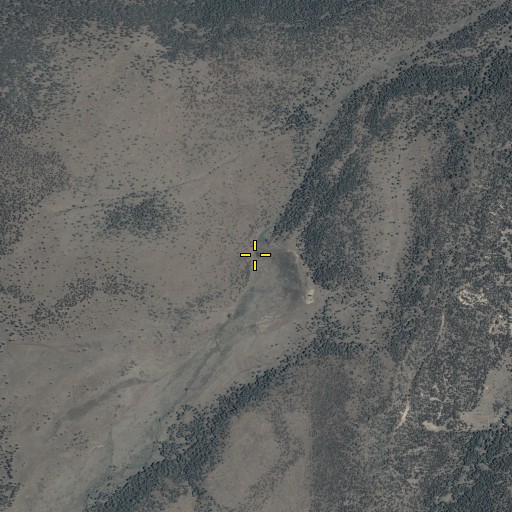 Aerial/Satellite Image of Riggs Creek Reservoir, AZ
