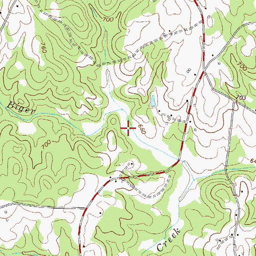 Topographic Map of Reservoir 31, GA